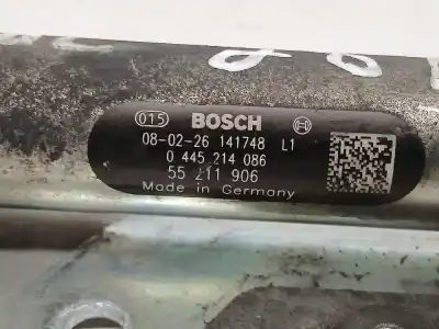 Pezzo di ricambio per auto di seconda mano rampa iniettori per opel corsa d corsa d riferimenti oem iam 55211906  0445214086