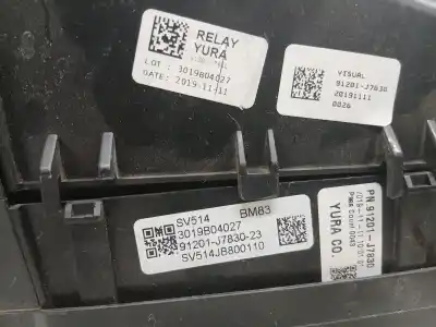 Second-hand car spare part fuse box unit for kia ceed tech 140 cv / 103 kw oem iam references 91201j7830  