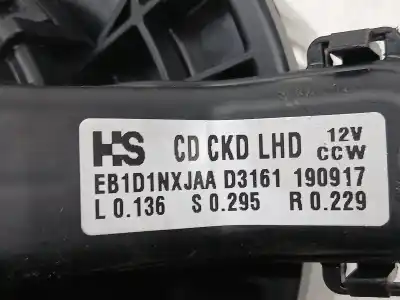 Peça sobressalente para automóvel em segunda mão ventilador de aquecimento por kia ceed tech 140 cv / 103 kw referências oem iam eb1d1nxjaa  