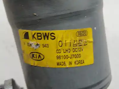 Pezzo di ricambio per auto di seconda mano tiranti e motorino del tergicristallo anteriore per kia ceed tech 140 cv / 103 kw riferimenti oem iam 98100j7000  
