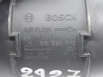 Piesă de schimb auto la mâna a doua debitmetru pentru opel corsa d corsa d referințe oem iam 0281002940  55561912