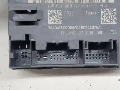 Pezzo di ricambio per auto di seconda mano modulo elettronico per audi a4 ber. (b8) basico riferimenti oem iam 8k0959795c  