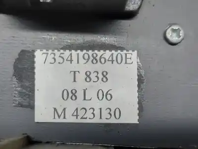 Recambio de automóvil de segunda mano de WARNING para FIAT I DOBLÒ (119) 1.9 8V Multijet Active Com. (77kW) 105 CV / 77 KW referencias OEM IAM 7354198640E  