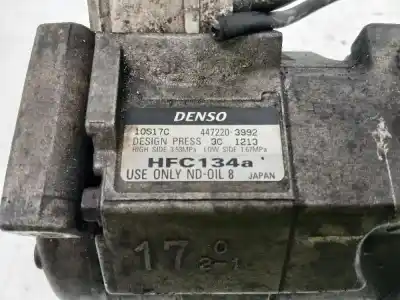 Автозапчастина б/у компресор кондиционера для mitsubishi montero (v80/v90) 3.2 di-d cat посилання на oem iam 4472203992  4473008671