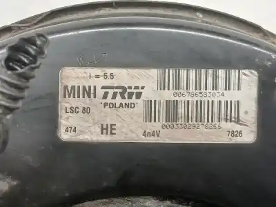 Peça sobressalente para automóvel em segunda mão servo freio por bmw mini r56 cooper referências oem iam 006786583034  