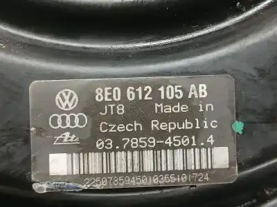Second-hand car spare part brake servo for audi a4 avant (8e) 2.0 tdi [2.0 ltr. - 103 kw tdi] oem iam references 8e0612105ab  