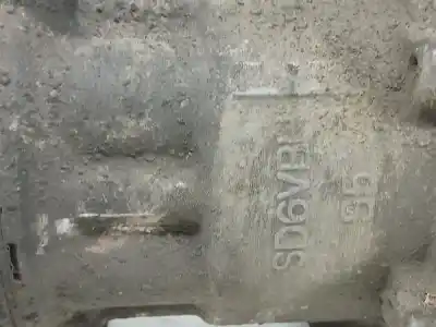 Second-hand car spare part air conditioning compressor for renault kangoo (f/kc0) authentique oem iam references sd6vbh  