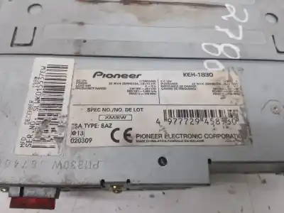 Second-hand car spare part audio system / radio cd for suzuki samurai (sj) sj 970 oem iam references   