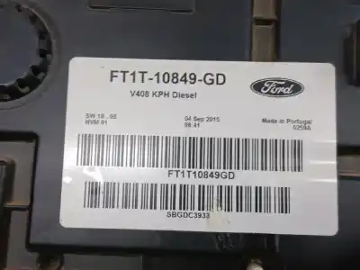 Second-hand car spare part dashboard for ford transit connect kombi trend oem iam references ft1t10849gd  
