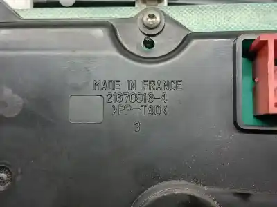 Peça sobressalente para automóvel em segunda mão quadrante por renault kangoo (f/kc0) authentique referências oem iam 216709164  