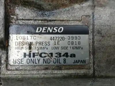 Автозапчасти б/у компрессор кондиционера воздуха за mitsubishi montero (v80/v90) 3.2 di-d cat ссылки oem iam 4472203993  4473008671