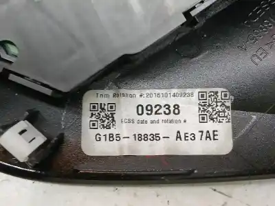 Peça sobressalente para automóvel em segunda mão comandos de alavanca por ford ka+ active referências oem iam g1b518k811ba  