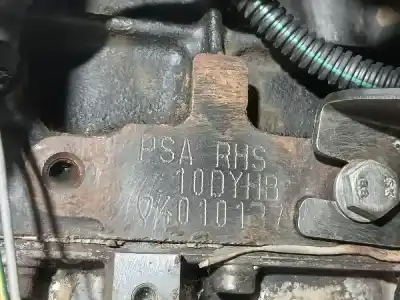 Second-hand car spare part complete engine for peugeot 307 (s1) 2.0 hdi cat oem iam references rhs  4010137
