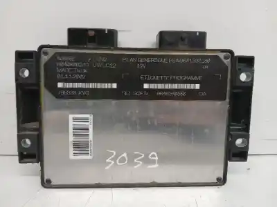 Автозапчастина б/у ебу контролер двигуна для citroen c15 1.9 d посилання на oem iam 9646260580  9641390180