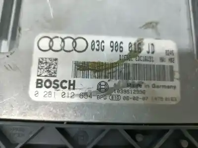 Peça sobressalente para automóvel em segunda mão centralina de motor uce por audi a4 avant (8k5) 2.0 básico [2.0 ltr. - 110 kw 16v tdi] referências oem iam 03g906016jd  0281012654