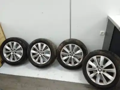 Peça sobressalente para automóvel em segunda mão jogo de jantes por seat leon (5f1) 1.2 tsi referências oem iam 