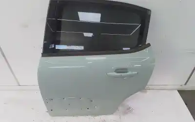 Peça sobressalente para automóvel em segunda mão porta do automóvel traseira esquerda por citroen c3 iii (sx) 1.5 bluehdi 100 referências oem iam 