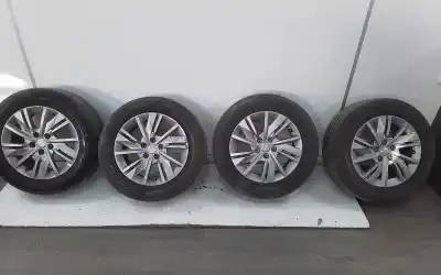 Peça sobressalente para automóvel em segunda mão jogo de jantes por peugeot 508 1.5hdi referências oem iam 