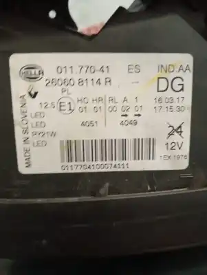 Pezzo di ricambio per auto di seconda mano faro anteriore sinistro per renault kadjar * riferimenti oem iam 260608114r  