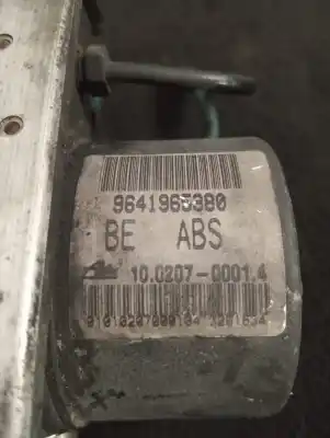 Peça sobressalente para automóvel em segunda mão abs por citroen c3 1.4 16v referências oem iam 9641965380  