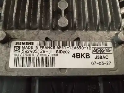 Pezzo di ricambio per auto di seconda mano centralina motore per ford focus c-max (cap) * riferimenti oem iam 6m5112a650yb  