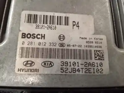 Second-hand car spare part ecu engine control for kia rio * oem iam references 391012a610  