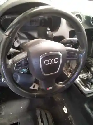 Peça sobressalente para automóvel em segunda mão volante por audi a3 sportback (8p) 2.0 tdi ambiente referências oem iam 