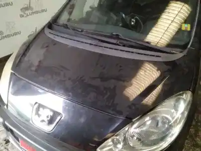 Peça sobressalente para automóvel em segunda mão capot por peugeot 1007 sport referências oem iam   