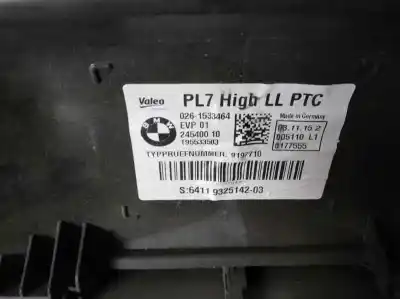 Recambio de automóvil de segunda mano de calefaccion entera normal para bmw serie 4 gran coupe (f36) 420d referencias oem iam   