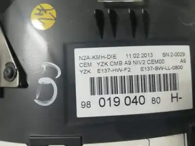 Peça sobressalente para automóvel em segunda mão quadrante por peugeot 208 access referências oem iam 1610826880  