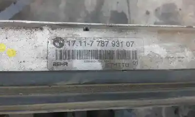 Second-hand car spare part water radiator for bmw x5 (e53) 3.0d oem iam references   