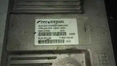 Second-hand car spare part ecu engine control for lancia ypsilon (101) 1.3 jtd 16v oem iam references 51816282  