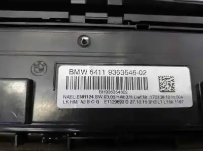 Peça sobressalente para automóvel em segunda mão comando de sofagem (chauffage / ar condicionado)  por bmw serie 4 gran coupe (f36) 420d referências oem iam 