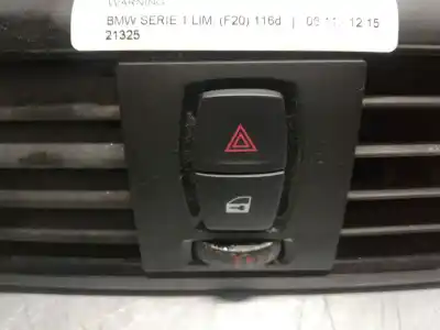Peça sobressalente para automóvel em segunda mão interruptor 4 piscas - emergência por bmw 1 (f20) 116 d referências oem iam 