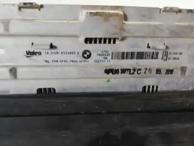 Second-hand car spare part intercooler for bmw 1 (f20) 116 d oem iam references 2028 m151693 d  