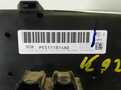 Peça sobressalente para automóvel em segunda mão comando de sofagem (chauffage / ar condicionado) por dodge avenger 2.0 16v crd cat referências oem iam   