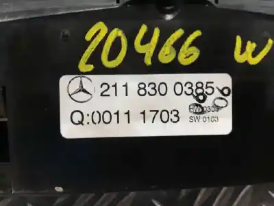 İkinci el araba yedek parçası isitma / klima kontrolü için mercedes clase e (bm 211) berlina om 648.961 oem iam referansları 211 830 0385  