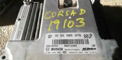Gebrauchtes Autoersatzteil ecu-motorsteuergerät uce motorsteuergerät zum opel corsa d 1.3 16v cdti oem-iam-referenzen 0 281 018 782  