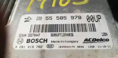 Gebrauchtes Autoersatzteil ecu-motorsteuergerät uce motorsteuergerät zum opel corsa d 1.3 16v cdti oem-iam-referenzen 0 281 018 782  