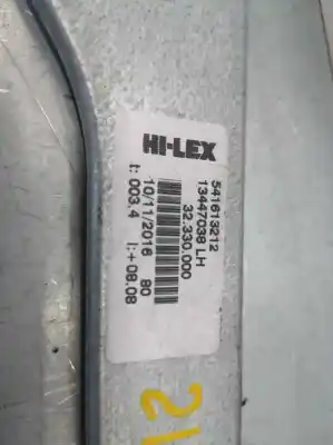 Second-hand car spare part driver left window regulator for opel corsa e selective oem iam references 541613212  