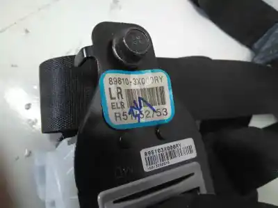 Second-hand car spare part rear right seat belt for hyundai elantra (md) tecno oem iam references 89810-3x000ry