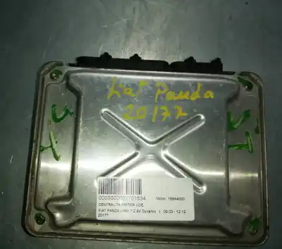 Second-hand car spare part ecu engine control for fiat panda (169) 1.2 8v dynamic oem iam references 51782647  iaw 4af.s2/hw407/20b8-whh