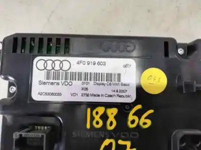 Автозапчастина б/у багатофункційний дисплей для audi q7 (4l) 3.0 tdi посилання на oem iam 4f0 919 603