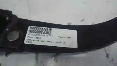 Автозапчасти б/у педаль тормоза за opel astra j lim. cosmo ссылки oem iam 13331936  