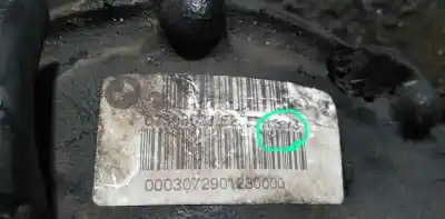 Second-hand car spare part front differential for bmw x5 (e53) 3.0d oem iam references 7508524  