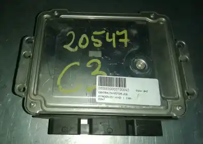 Second-hand car spare part ecu engine control for citroen c3 1.4 hdi (68 cv) 1.4 hdi oem iam references 0 281 011 785  