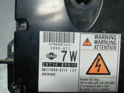 Second-hand car spare part ecu engine control for nissan pathfinder (r51) 2.5 dci xe oem iam references mb275800-6714 23710 ec01c 