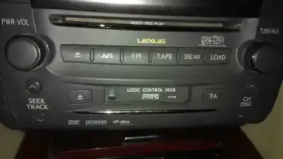 Автозапчасти б/у аудиосистема / радио cd за lexus gs (gs/us/ws19) 450 h ссылки oem iam 