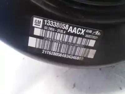 Автозапчасти б/у тормозной серво за opel astra j lim. selective ссылки oem iam 13338058  03.7859-2535.4