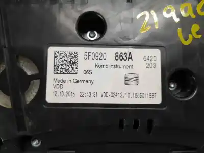 Автозапчасти б/у приборная доска за seat leon sc (5f5) 2.0 tdi ссылки oem iam 5f0 920 863 a  